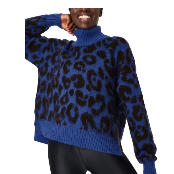 Betty Barclay Leopard Print Sweater with Sequins Taupe main image 1
